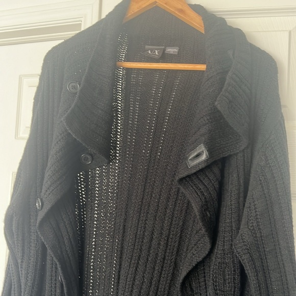 Armani exchange sweater size L black - Picture 6 of 11